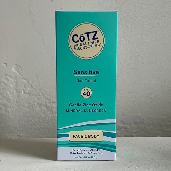 Cotz Skincare Cots Sensitive Spf 4 Broad Spectrum Uvauvb Face Body